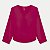 BLUSA LUNENDER 3/4 MAIS MULHER VISCOSE ROSA FEMININA ADULTO - Imagem 1