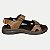 SANDALIA PEGADA PAPETE COM 3 VELCROS DE COURO MASCULINA ADULTO - Imagem 3