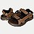SANDALIA PEGADA PAPETE COM 3 VELCROS DE COURO MASCULINA ADULTO - Imagem 7