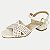 SANDALIA MODARE SALTO MEDIO ACTIVE OFFWHITE FEMININA ADULTO - Imagem 1