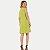 VESTIDO LUNENDER MANGA CURTA MISTO ESTAMPADO VERDE FEMININO ADULTO - Imagem 2