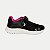 TÊNIS KIDY ULTRA FLEX  RUNNING PRETO E ROSA COM BRINDE FEMININO INFANTIL - Imagem 2