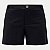 SHORT LUNENDER MAIS MULHER LINHO ALFAIATARIA PRETO FEMININO ADULTO - Imagem 1