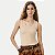 BLUSA HERING REGATA BEGE MALHA CANELADA FEMININA ADULTO - Imagem 1