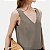 BLUSA HERING REGATA VISCOSE COM POLIESTER CINZA FEMININA ADULTO - Imagem 3