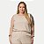 BLUSA LISAMOUR REGATA VISCOSE BEGE FEMININA ADULTO - Imagem 1