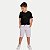 CONJUNTO VERÃO BY GUS BERMUDA E CAMISETA MANGA CURTA PRETO MASCULINO INFANTIL - Imagem 1