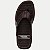 CHINELO PEGADA DEDO CASUAL TIRAS DE COURO MARROM MASCULINO ADULTO - Imagem 2