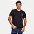 CAMISETA PACO MANGA CURTA SLIM ALGODÃO SILKADA PRETA  MASCULINA ADULTO - Imagem 1