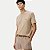 CAMISETA HERING MANGA CURTA COMFORT WORD LISA BEGE MASCULINA ADULTO - Imagem 1