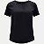 BLUSA LUNENDER MANGA CURTA PRETA FEMININA ADULTO - Imagem 1