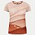 BLUSA LUNENDER MANGA CURTA ESTAMPADA BEGE FEMININA ADULTO - Imagem 1