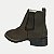 BOTA CERRADO BOTINA GOMA DE COURO MARROM MASCULINA ADULTO - Imagem 2