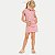 CONJUNTO VERÃO ANGERO SHORT SAIA E BLUSA MANGA CURTA ROSE FEMININO INFANTIL - Imagem 1