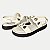 SANDALIA VIA SCARPA ANABELA MEDIA OFFWHITE FEMININA ADULTO - Imagem 4