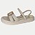 SANDALIA MISSISSIPI ANABELA MEDIA OFFWHITE FEMININA ADULTO - Imagem 1
