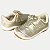 TÊNIS KIDY COLORS CASUAL COM VELCRO DOURADO FEMININO INFANTIL - Imagem 4