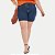 SHORT LISAMOUR JEANS MÉDIO COM ELASTANO BÁSICO FEMININO ADULTO - Imagem 1