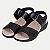 SANDALIA PICCADILLY PAPETE PRETO DE FASCITE PLANTAR FEMININA ADULTO - Imagem 4