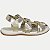 SANDALIA KIDY BABY EQUILIBRIO STREET DOURADA FEMININA INFANTIL - Imagem 2