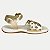 SANDALIA KIDY BABY EQUILIBRIO STREET DOURADO FEMININA INFANTIL - Imagem 2