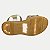 SANDALIA KIDY BABY EQUILIBRIO STREET DOURADO FEMININA INFANTIL - Imagem 3