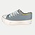 TÊNIS STREET STAR CASUAL AZZUL JEANS  LONA COM CADARÇO FEMININO ADULTO - Imagem 1