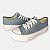 TÊNIS STREET STAR CASUAL AZZUL JEANS  LONA COM CADARÇO FEMININO ADULTO - Imagem 4