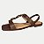 SANDALIA DAKOTA RASTEIRA MARROM FEMININA ADULTO - Imagem 1