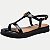 SANDALIA DAKOTA ANABELA BAIXA PRETA FEMININA ADULTO - Imagem 1
