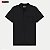 POLO FICO MANGA CURTA PRETA COMFORT MALHA COM BOLSO MASCULINA ADULTO - Imagem 1