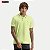POLO FICO MANGA CURTA VERDE COMFORT MALHA COM VIVO  MASCULINO ADULTO - Imagem 1