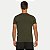 CAMISETA PITT MANGA CURTA  FITNESS POLIAMIDA VERDE MUSGO MASCULINA ADULTO - Imagem 2