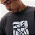CAMISETA HERING MANGA CURTA COMFORT ALGODÃO SILKADA CHUMBO MASCULINA ADULTO - Imagem 2