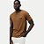 CAMISETA HERING MANGA CURTA MARROM COMFORT ALGODÃO SILKDA MASCULINA ADULTO - Imagem 1