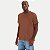 CAMISETA HERING MANGA CURTA MARROM COMFORT SUPER LISA MASCULINA ADULTO - Imagem 1
