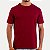 CAMISETA BURG BIG MANGA CURTA BORDÔ COMFORT LISA GOLA  REDONDA MASCULINA ADULTO - Imagem 1