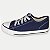 TÊNIS STREET STAR CASUAL AZUL MARINHO LONA COM CADARÇO UNISEX - Imagem 1