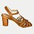 SANDALIA RAMARIM SALTO ALTO ACTIVE CARAMELO COURO FEMININA ADULTO - Imagem 3