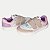 TÊNIS KIDY HAPPY CASUAL BRANCO E ROSA COM BRINDE FEMININO INFANTIL - Imagem 3