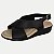SANDALIA MODARE ANABELA MEDIA PRETA FEMININA ADULTO - Imagem 1