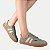TÊNIS DAKOTA CASUAL VERDE COM CADARÇO FEMININO ADULTO - Imagem 2