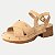 SANDALIA DAKOTA SALTO MEDIO ACTIVE NUDE FEMININA ADULTO - Imagem 1