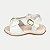 SANDALIA KIDY BABY EQUILIBRIO OFFWHITE FEMININA INFANTIL - Imagem 1