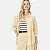 CAMISETE HERING MANGA LONGA COMFORT VISCOLINHO AMARELO FEMININA ADULTO - Imagem 1