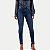 CALÇA LUNENDER JEANS MÉDIO COM ELASTANO SKINNY FEMININA ADULTO - Imagem 1