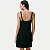 VESTIDO HERING REGATA DE VISCOSE E POLIESTER PRETO FEMININO ADULTO - Imagem 2