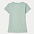 BLUSA HERINGKIDS MANGA CURTA TSHIRT VERDE ALGODÃO LISA FEMININA INFANTIL - Imagem 2