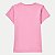 BLUSA HERINGKIDS MANGA CURTA TSHIRT ROSA ALGODÃO LISA FEMININA INFANTIL - Imagem 2