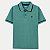 POLO HERINGKIDS MANGA CURTA VERDE COMFORT MALHA MASCULINO INFANTIL - Imagem 1
